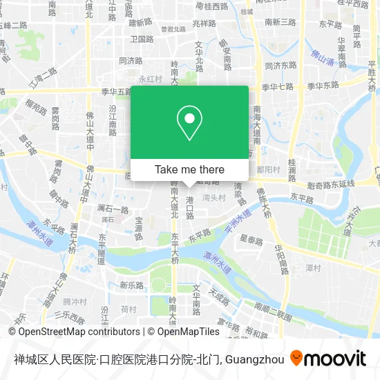 禅城区人民医院·口腔医院港口分院-北门 map