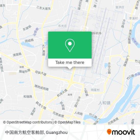 中国南方航空客舱部 map
