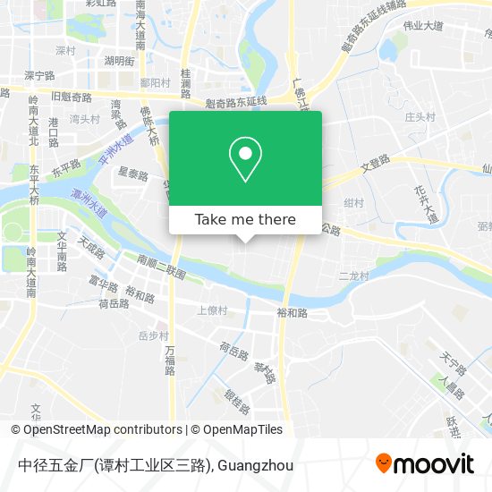 中径五金厂(谭村工业区三路) map