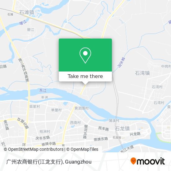 广州农商银行(江龙支行) map