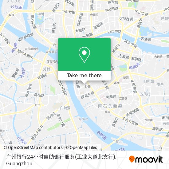 广州银行24小时自助银行服务(工业大道北支行) map