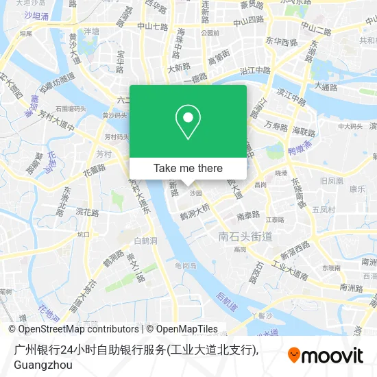 广州银行24小时自助银行服务(工业大道北支行) map