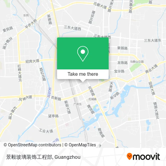 景毅玻璃装饰工程部 map