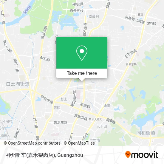 神州租车(嘉禾望岗店) map