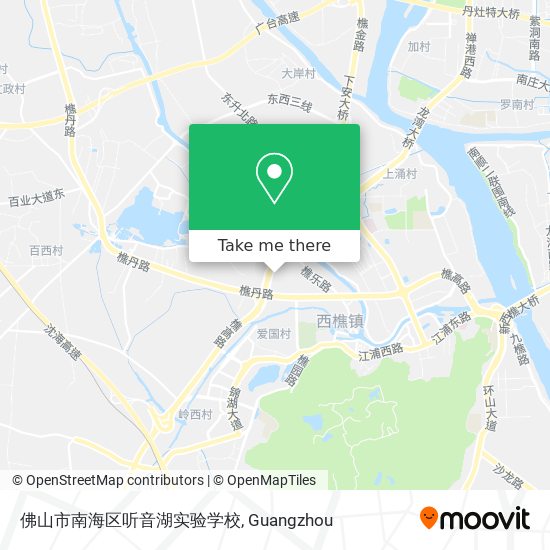 佛山市南海区听音湖实验学校 map