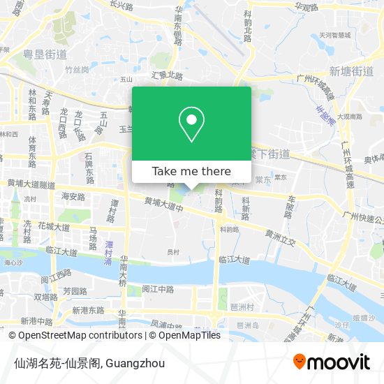 仙湖名苑-仙景阁 map