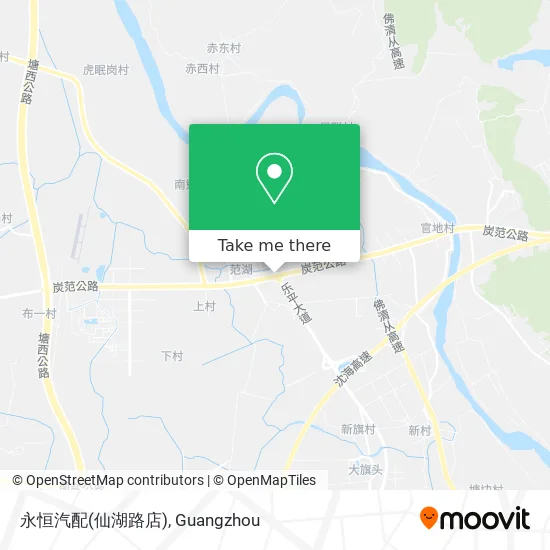 永恒汽配(仙湖路店) map
