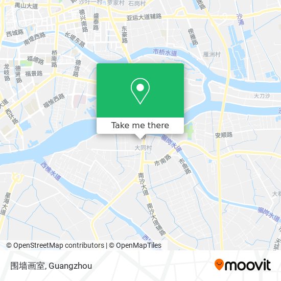 围墙画室 map