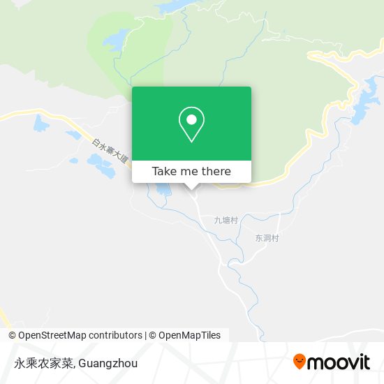 永乘农家菜 map