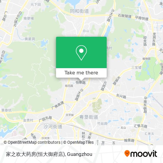 家之欢大药房(恒大御府店) map