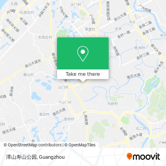 潭山寿山公园 map
