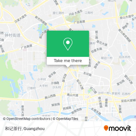 和记茶行 map