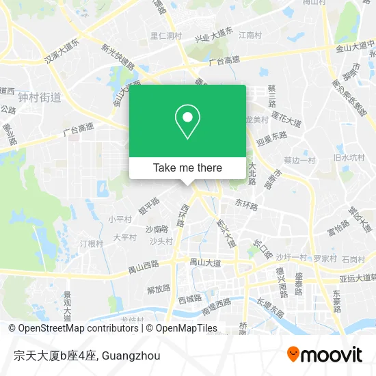 宗天大厦b座4座 map