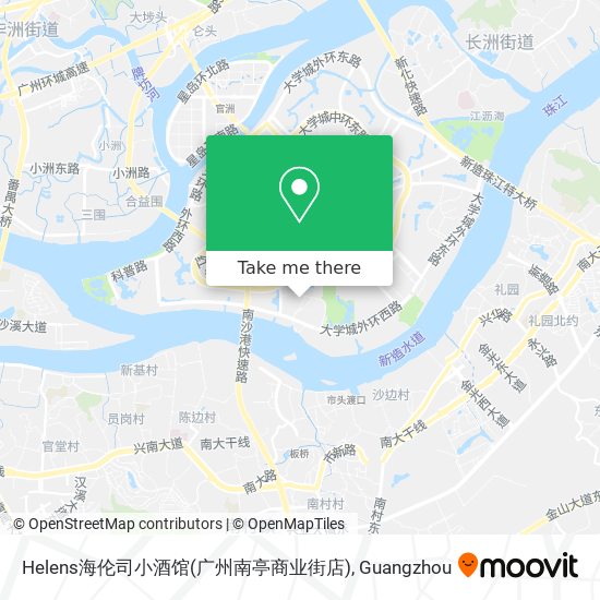 Helens海伦司小酒馆(广州南亭商业街店) map