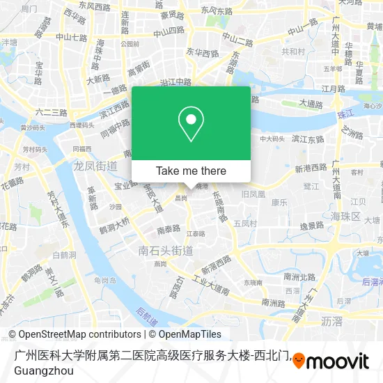 广州医科大学附属第二医院高级医疗服务大楼-西北门 map