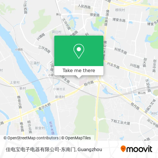 佳电宝电子电器有限公司-东南门 map