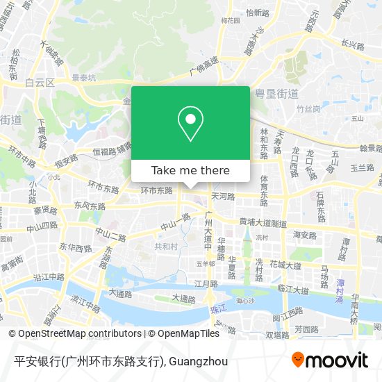 平安银行(广州环市东路支行) map