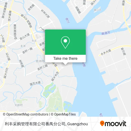 利丰采购管理有限公司番禺分公司 map