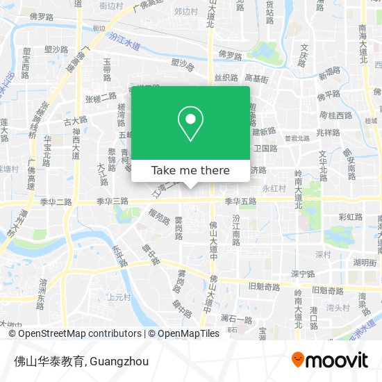 佛山华泰教育 map