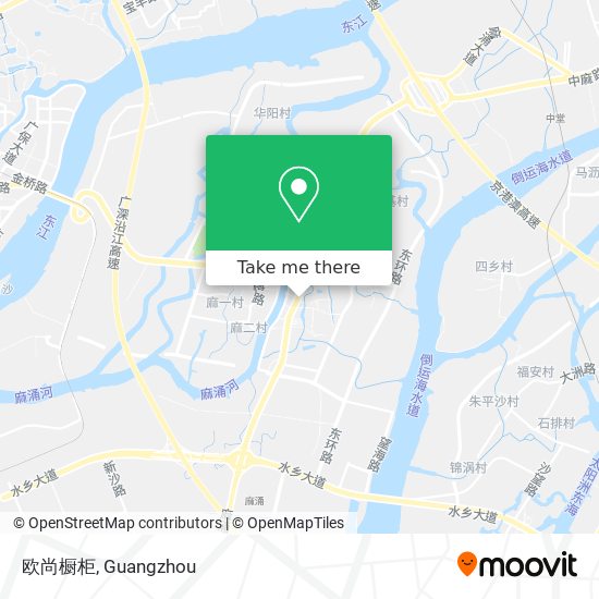 欧尚橱柜 map