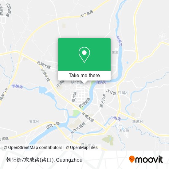 朝阳街/东成路(路口) map