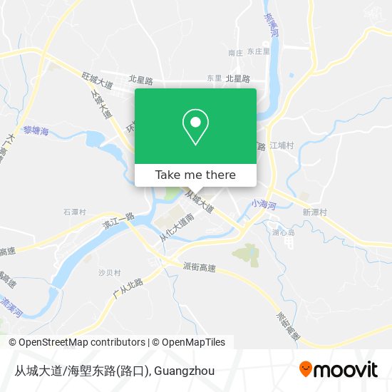 从城大道/海塱东路(路口) map