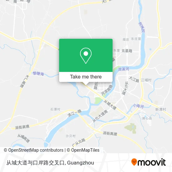 从城大道与口岸路交叉口 map