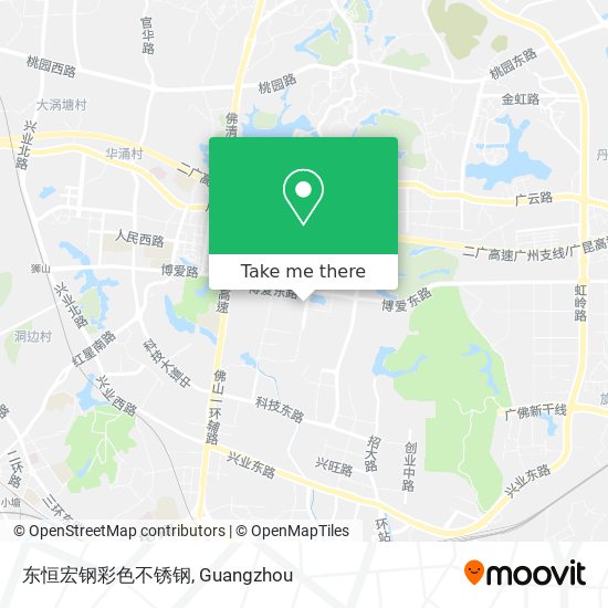 东恒宏钢彩色不锈钢 map