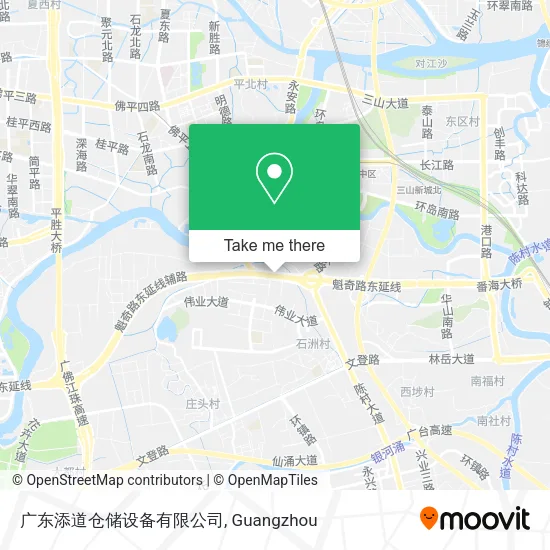 广东添道仓储设备有限公司 map