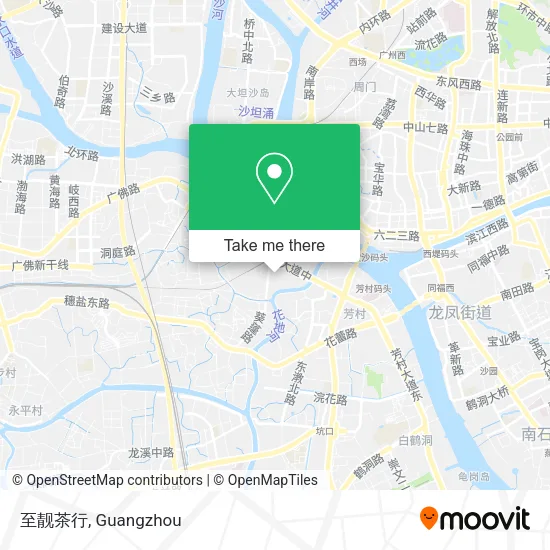 至靓茶行 map