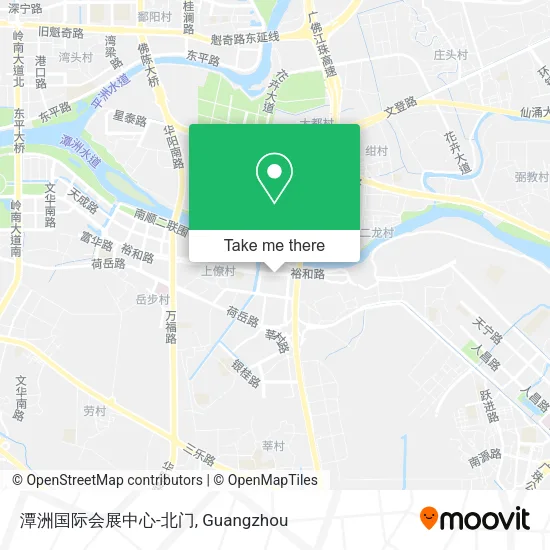 潭洲国际会展中心-北门 map