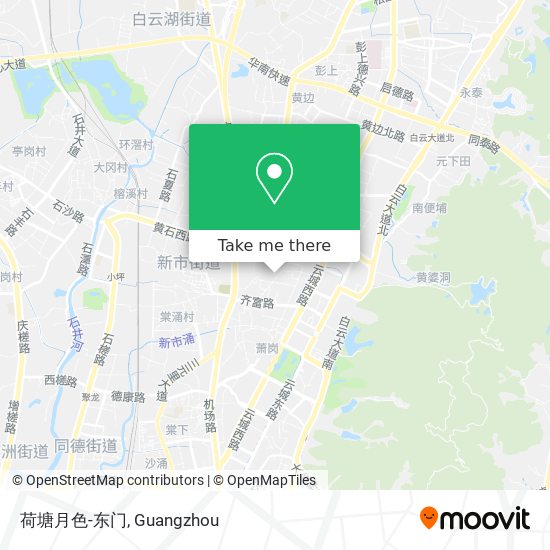荷塘月色-东门 map