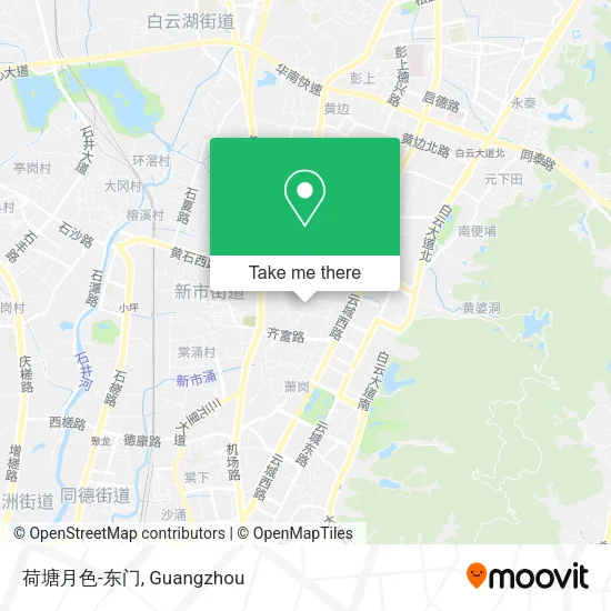 荷塘月色-东门 map