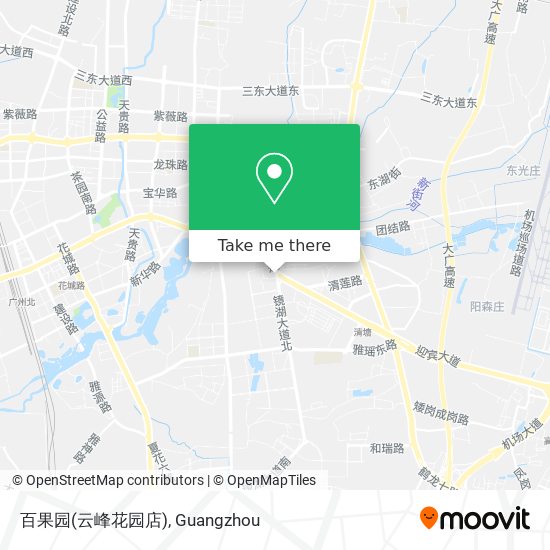 百果园(云峰花园店) map