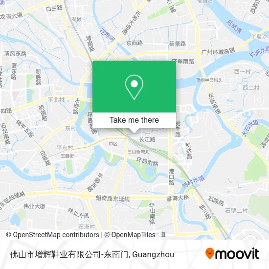 佛山市增辉鞋业有限公司-东南门 map