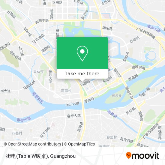 街电(Table W暖桌) map