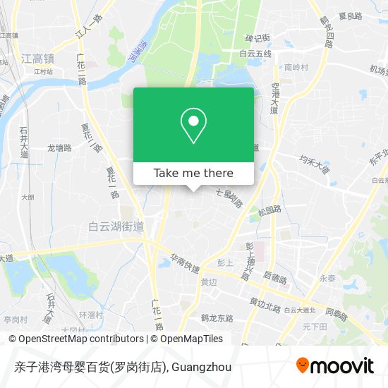 亲子港湾母婴百货(罗岗街店) map