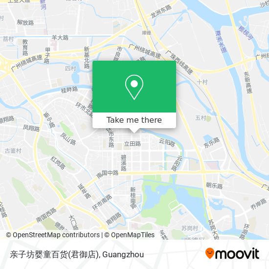 亲子坊婴童百货(君御店) map