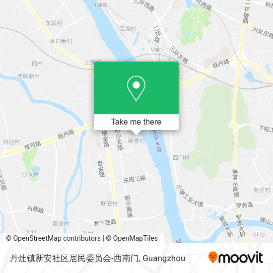 丹灶镇新安社区居民委员会-西南门 map