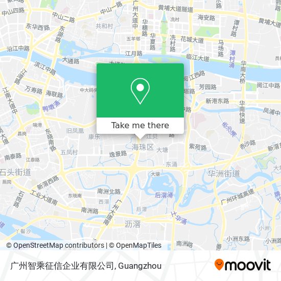 广州智乘征信企业有限公司 map