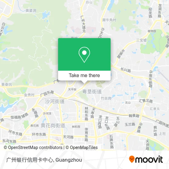 广州银行信用卡中心 map