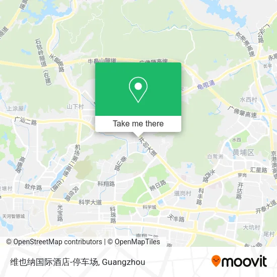 维也纳国际酒店-停车场 map