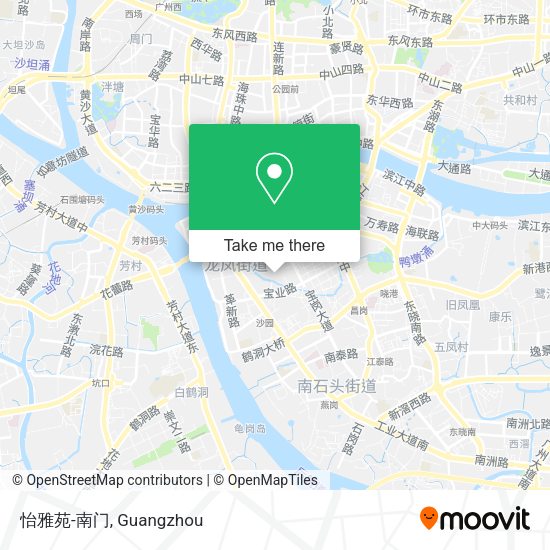 怡雅苑-南门 map