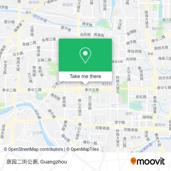 唐园二街公厕 map