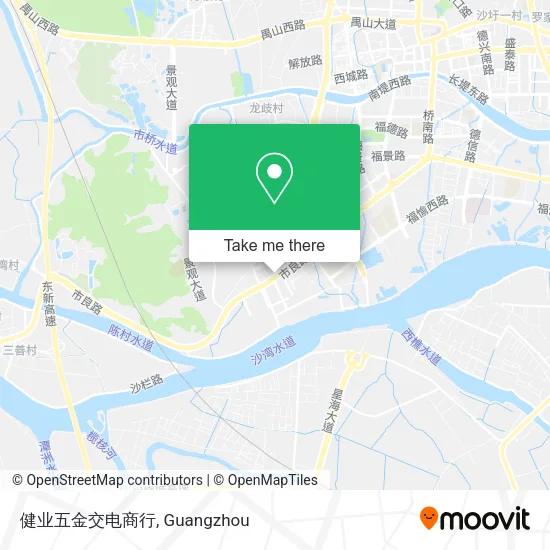 健业五金交电商行 map