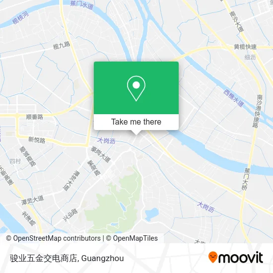 骏业五金交电商店 map