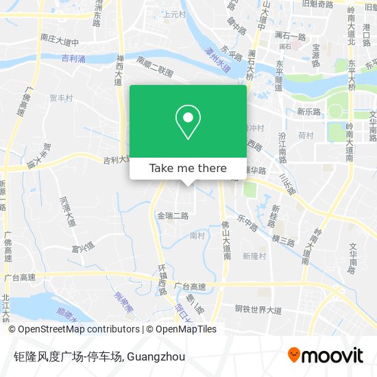 钜隆风度广场-停车场 map