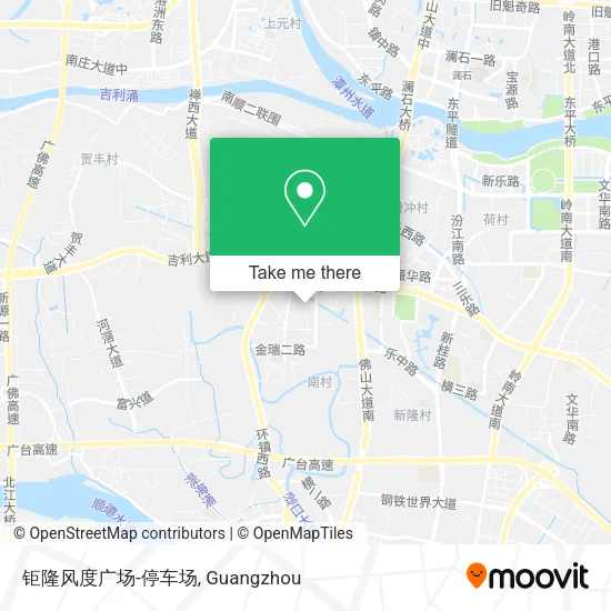 钜隆风度广场-停车场 map