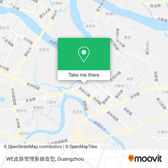 WE皮肤管理新娘造型 map