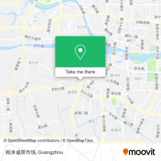 顾来威斯市场 map